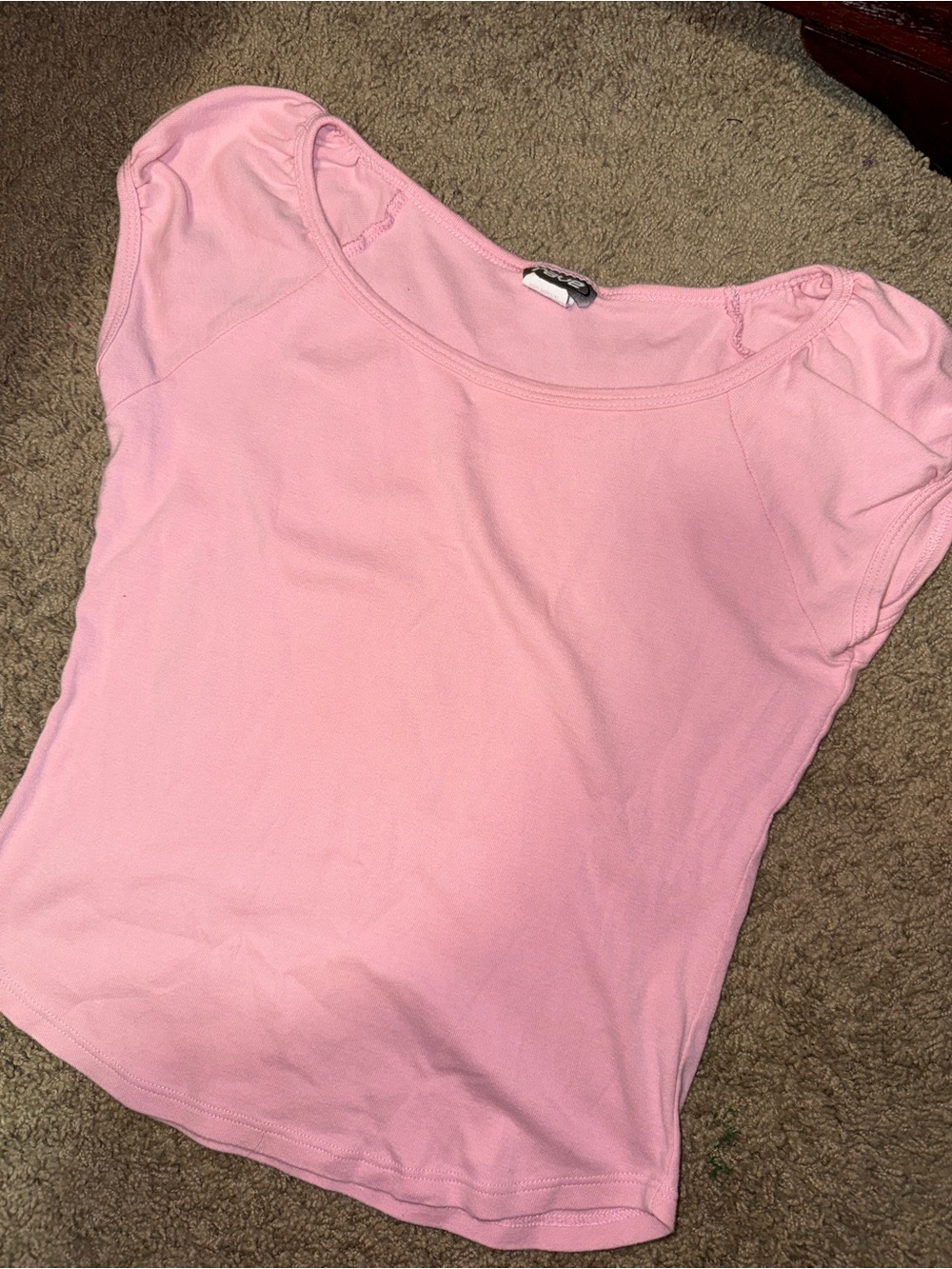 Rave Pink Scoop Neck Women’s Top